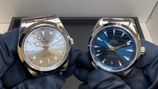 Tudor Black Bay 41 vs Omega Aqua Terra 41 [upl. by Annor]