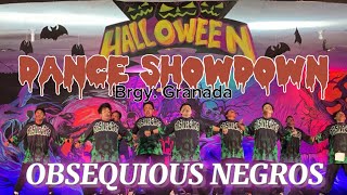 OBSEQUIOUS NEGROS HALLOWEEN DANCE SHOWDOWN 2023 OF BRGY GRANADA BACOLOD CITY [upl. by Paule929]