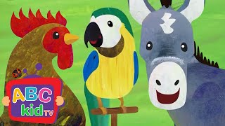 Making Animal Sounds Song  Animal Stories for Toddlers  ABC Kid TV  Nursery Rhymes amp Kids Songs [upl. by Wilt]