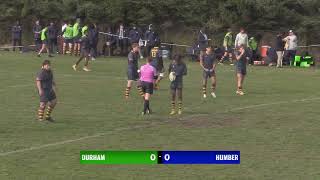 20231105  Durham College Mens Rugby vs Humber College  OCAA Semifinal [upl. by Ossie]