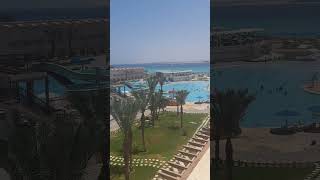 Beach and Sea Pyramisa RESORT Sahl Hasheesh Hurgada EGYPT shorts [upl. by Labotsirhc273]