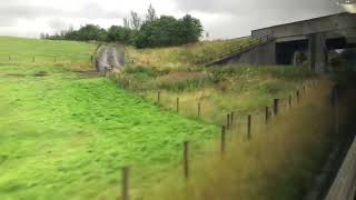 2J08 156433156505 Glasgow CentralEast Kilbride passing New Hairmyres station 7824 [upl. by Balliett491]