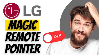 How To Turn LG TV Magic Remote Pointer ON or OFF [upl. by Eirrej239]