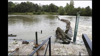 VIDÉO La tempête Kirk a laissé des traces de son passage en Val de Loire et dans le Poitou [upl. by Jacky]