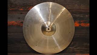 Zilco 18quot Brilliant 1970s CrashRide Cymbal  1630g [upl. by Haymes]