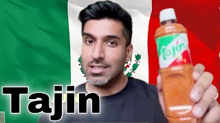 Tajin FIRST TIME TRYING IT tajin mexicanfood [upl. by Htedirem]