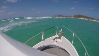 Driving through the SURF on a boat at Fraser Island [upl. by Acalia502]