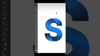 Creative Letter S Design in Adobe Illustrator  logodesign Shortquot [upl. by Goulet]