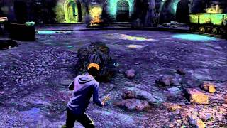 Harry Potter Deathly Hallows Part 2 Cave Combat Gameplay [upl. by Sema]