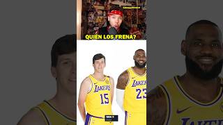 EL NUEVO QUINTETO DE LAKERS nba lebronjames basketball [upl. by Anat]