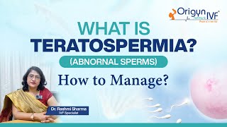 Teratospermia क्या होता है Abnormal Sperm  How to Manage Teratospermia  Diagnosis and treatment [upl. by Schonthal]