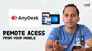 മൊബൈലിൽ നിന്ന് കമ്പ്യൂട്ടർ  Remote Access with anydesk  Malayalam  NadChallenge [upl. by Cecilius969]