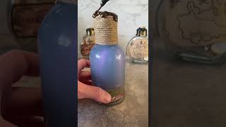 Making my Poseidons Storm decorative potion bottle apothecary potions potion [upl. by Marven]