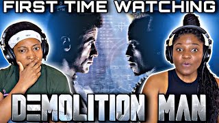 DEMOLITION MAN 1993 FIRST TIME WATCHING  MOVIE REACTION [upl. by Oremor]