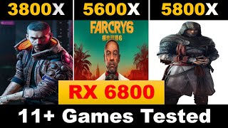 Ryzen 3800X vs 5600X vs 5800X tested in 11 games [upl. by Atikan]