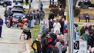 Sarnia Police removal at Remembrance Day [upl. by Jonina]