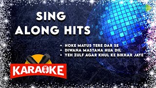 Sing Along Hits Karaoke with Lyrics  Hoke Mayus Tere Dar Se  Diwana Mastana Hua Dil  Old is Gold [upl. by Stanleigh]