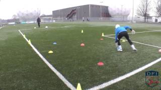 Torwarttraining am Deutschen Fußball Internat [upl. by Orva]