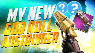 I Changed My CRAFTED GOD ROLL Austringer To This Still An STier 140 Hand Cannon Btw [upl. by Arodal279]