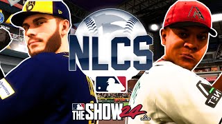 Was This The GREATEST NLCS Of All Time  MLB The Show 24 Brewers Franchise [upl. by Eintihw807]