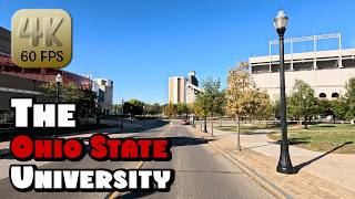 Driving Around The Ohio State University in 4k Video [upl. by Onnem734]