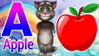 A for apple  abcd  phonics song  a for apple b for ball c for cat  abcd song  abcde [upl. by Oramlub457]