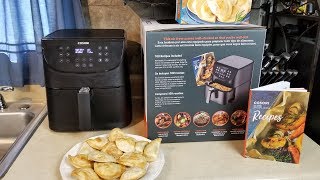 New Premium Cosori XL Air Fryer Making Pierogies [upl. by Eilrak129]