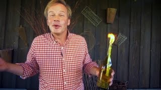 How to Make Tiki Torches  At Home With P Allen Smith [upl. by Algernon]