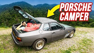 Camping In A 40 Year Old Porsche [upl. by Annibo]