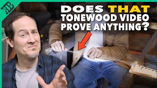 Reacting To THAT Tonewood Video  What Does The Air Guitar Test Prove [upl. by Edme]