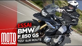 BMW F 850 GS  Essai Moto Magazine [upl. by Nivlak641]