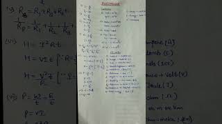 electricity question ko solve karne ke liye formulephysics competitive exams ssc youtubeshorts [upl. by Eisdnil741]