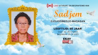 🔴 LIVE │UITVAART EN BEGRAFENIS VAN MADASAN SADJEM [upl. by Acacia]