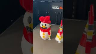 Mario and Luigi Snowmen 3D Printed Holiday Magic shorts [upl. by Yclek]