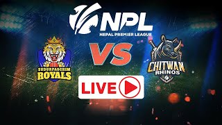 LIVE Nepal Premier League 2024  SUDURPASCHIM ROYALS VS CHITWAN RHINOS  TU Cricket Ground npl2024 [upl. by Ettenuahs416]