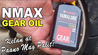 Gear Oil ni NMAX Kailan at Paano Magpalit DIY [upl. by Elisabetta]