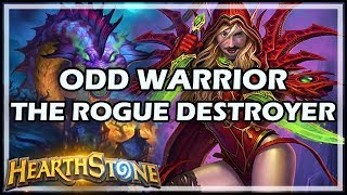 ODD WARRIOR THE ROGUE DESTROYER  Boomsday  Constructed  Hearthstone [upl. by Hogle821]