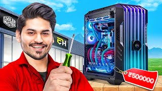 I Build The Ultimate GAMING PC w Elite Hub x Cooler Master [upl. by Ardnohsal413]