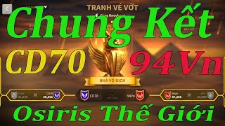 LIVE CHUNG KẾT THẾ GIỚI  94Vn VS CD70  Rise of Kingdoms [upl. by Sparky]