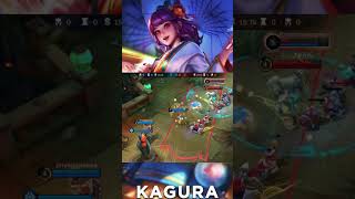 Kagurasummer festival skin mobilelegends mlbb moonton Brawl kagurasavage kaguragameplay mage [upl. by Inihor]