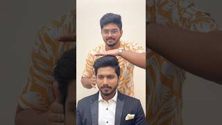 RECEPTION GROOM MAKEOVER CONTACT 9003069771 hairstyle hairtransformation [upl. by Nauqyaj]