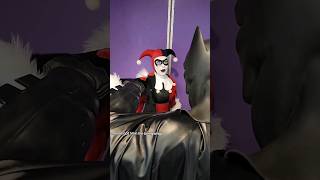 Someone got hit in the boingloings harleyquinn batman cosplay dccomics wondercon [upl. by Osber574]