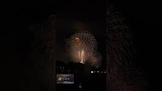 Finale of One of Japans Largest Firework Displays Osaka Japan 2023 [upl. by Acirederf]