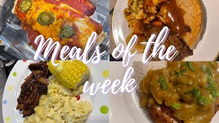 MEALS OF THE WEEK 38  WHATS FOR DINNER  MEAL IDEAS FAMILY OF 4 [upl. by Eivad]