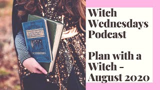 Plan with a Witch  August 2020 Silk and Sonder Planner [upl. by Oates]