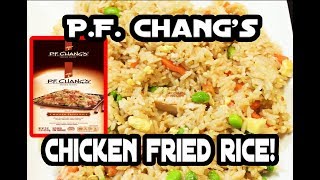 PF Changs FROZEN Chicken Fried Rice  WHAT ARE WE EATING  The Wolfe Pit [upl. by Gamali]