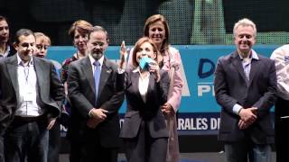 Josefina Vázquez Mota celebra con rap tras el debate presidencial [upl. by Ettolrahs]