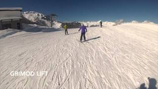 Pila Ski Run Blue 15 [upl. by Jollanta]