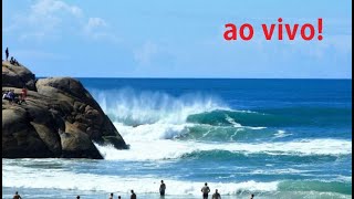 Praia da Joaquina AO VIVO  Boletim das Ondas  Live Cam [upl. by Trojan]