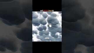 Dangerous mammatus clouds 😨shorts amazingfacts clouds [upl. by Sidnee]